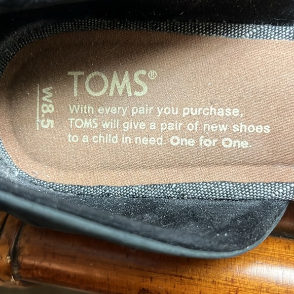 Toms Jutti D’Orsay Flats Size 8.5 W - Picture 2 of 13